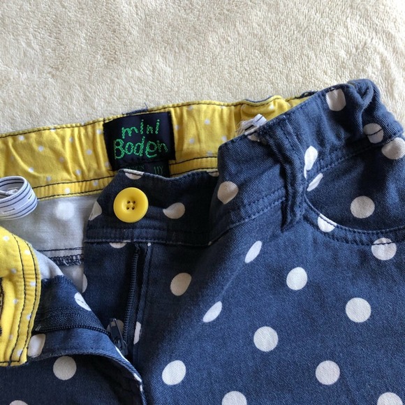 Mini Boden Polka Dot Jeans - Picture 6 of 7